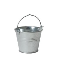 Galvanised Steel Serving Bucket 4oz